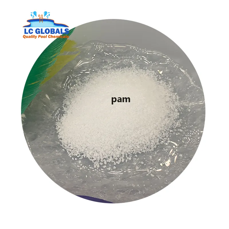 Nhà sản xuất 25kg Pam trầm tích cation Polyacrylamide Polyme cho bùn khử nước