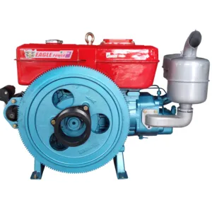 Motor Diesel de cilindro único 22HP S1110 Zs1100 refrigerado a água para uso doméstico e fazendas fabricado na China