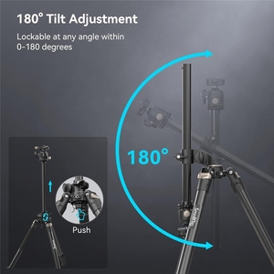 Giàn khoan nhỏ 73 "Máy ảnh Chân máy 360 xoay trung tâm cột ngang Chân máy <span class=keywords><strong>Monopod</strong></span> với điện thoại thông minh chủ mang túi-4288 - Product Image 2