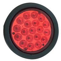 Vente en gros – Nouvelle arrivée : Feu arrière LED 12V en plastique de haute qualité, 4 pouces, pour remorque, remplacement de feux stop et clignotants, modèle camion REC-008