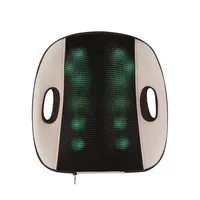Siège de voiture multifonctionnel portable shiatsu coussin de massage chauffant pour les maux de dos