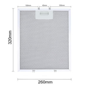 Filtre de hotte en aluminium 320x260 305x267 300x250 222x190 – Grille anti-graisse pour la purification de l'air de cuisine - Product Image 4