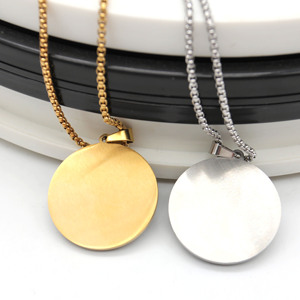 Offres Spéciales acier inoxydable amulette pendentif collier chaîne <span class=keywords><strong>sceaux</strong></span> de 7 archanges lien chaîne protection boîte à bijoux chaîne médaillon - Product Image 2