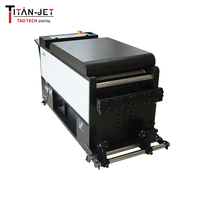 Mesin Penggoyang Bubuk Printer Kaos DTF Titanjet Otomatis Penuh Berkualitas Tinggi 60cm Harga Pabrik Terbaru
