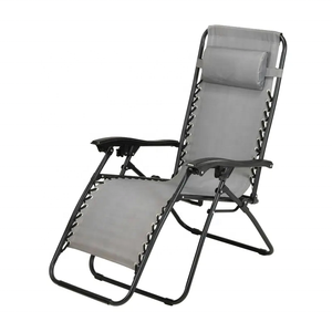 Offre Spéciale noir salon <span class=keywords><strong>chaise</strong></span> de patio extérieur cour plage piscine zéro 0 gravité plage <span class=keywords><strong>chaise</strong></span> <span class=keywords><strong>chaise</strong></span> pliante - Product Image 1