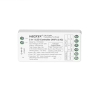 Contrôleur LED Miboxer Mi-Light FUT035W + WiFi 2-en-1 2.4G 1 canal monochrome et 2 canaux double blanc