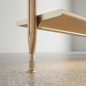 Estantes de libros Estante de exhibición de almacenamiento Moderno Minimalista de lujo Modular Marco de aluminio de metal personalizado con luz Led para sala de estar - Product Image 6