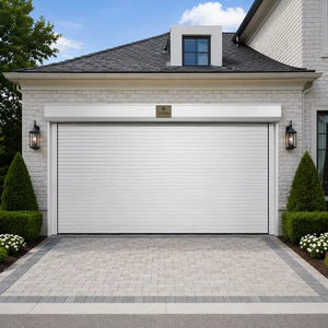 Portes <span class=keywords><strong>de</strong></span> <span class=keywords><strong>garage</strong></span> automatiques en acier et alliage d'aluminium, coupe-vent, modernes et <span class=keywords><strong>de</strong></span> haute qualité, pour villas résidentielles - Product Image 1