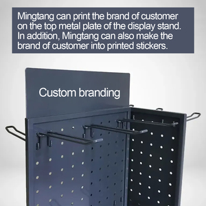 Đơn vị hiển thị bán lẻ hình chữ T: <span class=keywords><strong>Pegboard</strong></span>, móc-Phù hợp cho các cửa hàng để trưng bày hàng hóa nhỏ - Product Image 2