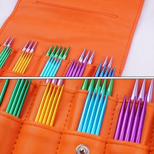 <b>Beginner</b> Double Point <b>Knitting</b> Needles 40pcs 7.9-inch Aluminum Colorful Hand <b>Knitting</b> <b>Set</b> - Product Image 4