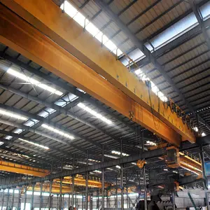 워크샵 사용 건설 기계 더블 대들보 20 톤 50 톤 오버 헤드 크레인 공급 업체