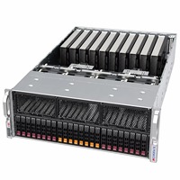 Serveur GPU Supermicro AS-4125GS-TNRT2 4U, double processeur AMD EPYC 9005, 10 GPU PCIe 5.0, DDR5, IA, apprentissage profond, HPC, serveur de centre de données