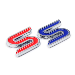 Autocollant universel 3D de calandre de voiture Sport <span class=keywords><strong>ST</strong></span> S emblème pour <span class=keywords><strong>Ford</strong></span> <span class=keywords><strong>Focus</strong></span> Fiesta Ecosport Kuga Edge Explorer Everest - Product Image 1