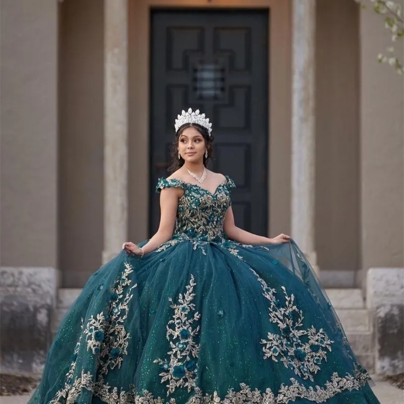 emerald green quince dress with cape Marys Bridal MQ3089 Scallop Train Sheer Cape Quinceanera Dress