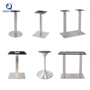 Staffe in acciaio inossidabile <span class=keywords><strong>gambe</strong></span> del tavolo del ristorante occidentale in ghisa <span class=keywords><strong>gambe</strong></span> da tavolo pilastri da pranzo in ferro supporti da tavolo - Product Image 1