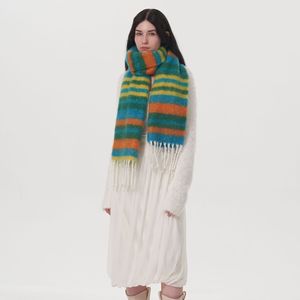 Bufanda de Cachemira Sintética a Cuadros Colorida, Gruesa y Cálida para Invierno, Chales y Accesorios de Pashmina para Mujer - Product Image 5