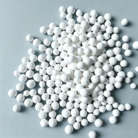 Perles d'alumine activée gamma haute porosité 1-10 mm, adsorbant déshydratant en oxyde d'alumine de qualité industrielle avec FDS