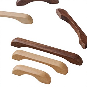 Round Wooden Cabinet <strong>Knobs</strong> Drawer Pull Handles for Kitchen Furniture - Product Image 5