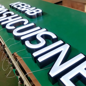 Letrero LED 3D para Logotipo de Marca de Empresa, Letrero Exterior para Tienda, Personalizado para Edificios, Hospitales, Centros Comerciales, Letreros LED con Letras - Product Image 1