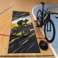 Serviette de sport personnalisée en coton 100% à séchage rapide pour cyclisme et gym, impression numérique, couleurs variées, commande en petites quantités (MOQ)