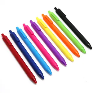Promotional items office business school custom logo plastic triangle gel pens