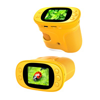 Microscope vidéo pour enfants 1000X avec lumière LED, fabriqué à Shenzhen, idéal pour l'exploration de la nature en extérieur – Vente directe usine