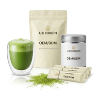 Teh Hijau Matcha Longjing 43 Bubuk Organik Premium Asli Buatan Tangan Kelas Seremonial Kemasan Kaleng OEM 50g Zhejiang