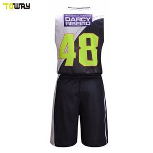 Pantalones Cortos de Baloncesto de Malla Sublimada con Bolsillos - Product Image 3