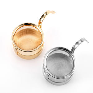 Чайный заварник из нержавеющей стали 304, кофейный фильтр, сетчатый фильтр для воды, с плоским дном и высокой плотностью сетки - Product Image 4