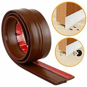 Striscia di tenuta in gomma siliconica di protezione del telaio del bordo della porta di sicurezza resistente al fuoco industriale - Product Image 4