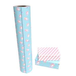 Top Reversible Mermaid <b>Paper</b> Gift <b>Wrapping</b> <b>Paper</b> <b>Roll</b> Happy <b>Birthday</b> <b>Paper</b> For Florists - Product Image 4