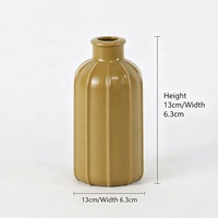 Bouteille vide pour huiles essentielles YBH Nordic Modern de haute qualité, écologique, en céramique personnalisée, pour décoration intérieure, diffuseur de parfum à bâtonnets