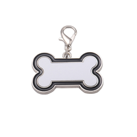 Etiquettes en forme de griffe de chat par sublimation, étiquettes de chien, pendentifs vierges imprimés par transfert thermique, ornements suspendus, petits cadeaux sublimation