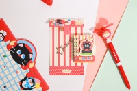 Cuaderno de Espiral con Diseño de Animales Lindos, Mini Libreta de Bolsillo con Llavero para Estudiantes, Regalos, 2026