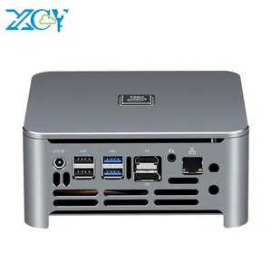 XCY迷你PC核心i9 9980HK 8核心M.2 NVMe SSD 2 * DDR4 UHD图形630 2.4/5.0G WiFi BT 4.0 DP 4K