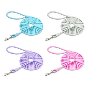 Groothandel Duurzaam Nylon 20M 10M 5M Lengte Hondenriem Kraag Set Goedkope Gevulde Outdoor <span class=keywords><strong>Training</strong></span> 30ft 50ft Huisdier Touw Snoeren Lopen - Product Image 3