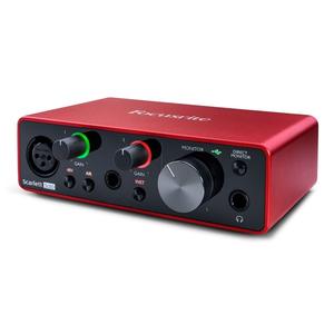 Interface Audio <span class=keywords><strong>Focusrite</strong></span> Scarlett SOLO3 (3e Génération) pour Enregistrement USB Guitare Casque Amplificateur <span class=keywords><strong>Externe</strong></span> Préampli Micro <span class=keywords><strong>Carte</strong></span> <span class=keywords><strong>Son</strong></span> - Product Image 2