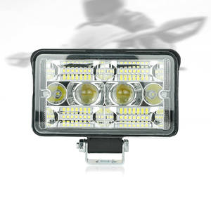 LIUHJG Custom 2 LED Lens Waterproof 12-80V Bright White Front Headlight Driving Lamp Motorcycle Work Led Light for Truck - Product Image 5