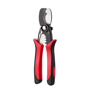 <b>Wire</b> Cutters Cable <b>Strippers</b> Carbon Steel Red Handle Industrial Grade 1664 Manual Tool For Electrician Use - Product Image 1