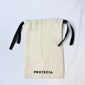 Bolsa de Lona de Algodón de Alta Calidad con Cordón, Impresa con Serigrafía, con Logotipo Personalizado para Promoción - Product Image 1