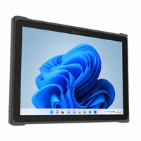 Tablette robuste Intel 10,1 pouces Windows 11 Pro 8+128 Go, PC industriel étanche IP67, scanner 2D, stylet, PC de point de vente pour restaurants et commerces de détail