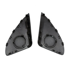 Klaxon pour haut-parleur de voiture adapté à la Audi Q5 <span class=keywords><strong>2011</strong></span>, Support klaxon, couleur noire, de haute qualité, accessoires - Product Image 2