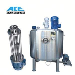 Tanque Mezclador Emulsionante de 3000L Personalizado de Fábrica, Tipo Sellado, Homogeneizador para Protector Solar, Mezclador de Gel Limpiador, Mezclador Emulsionante al Vacío - Product Image 3