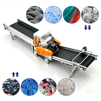 Machine de recyclage automatique de bouteilles PET industrielle multifonctionnelle à haute efficacité, broyeur intelligent de plastique