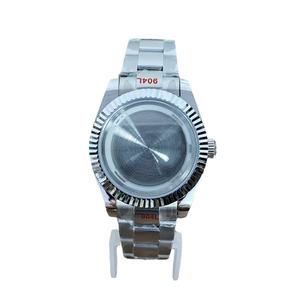 OEM ODM Boîtier en acier inoxydable de 39 mm avec verre saphir Accessoires de montre compatibles avec le mouvement 8215/2813 Outils de montre-bracelet Pièces - Product Image 6