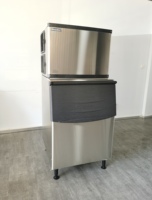 Recrutement d'agents mondiaux Snooker 225 kg/jour Machine à glaçons automatique professionnelle à économie d'eau pour restaurant