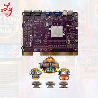 Carte de jeu PCB HET pour machine de jeu à écran vertical, jeu d'arcade de compétences, avec jeux Cash Fall Plus/1/2 et 5 jeux en 1