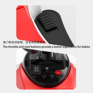 Mainan mobil keseimbangan anak-anak, sepeda listrik 4 roda bayi keseimbangan Walker naik mainan anak-anak skuter meluncur - Product Image 5