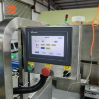 Machine d'emballage de sac de soufflage de petit pain grillé entièrement automatique à faible consommation d'énergie Machine d'emballage de fruits et légumes frais
