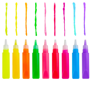 Özelleştirilmiş 9 renk 30ML toksik olmayan DIY boyama sanat seti karanlık akrilik boya kızdırma - Product Image 2